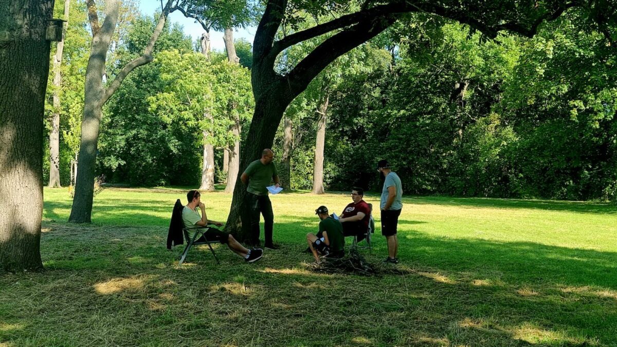 Grünes Klassenzimmer